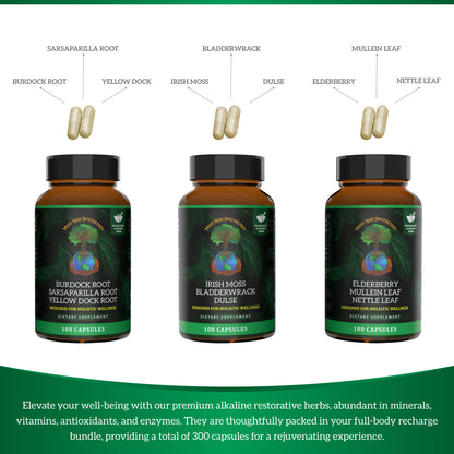 Alkaline Food Herbal Supplement Bundle